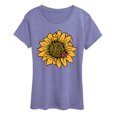 thumbnail image 1 of Instant Message - Sunflower Ladybug - Women's Short Sleeve Graphic T-Shirt, 1 of 4