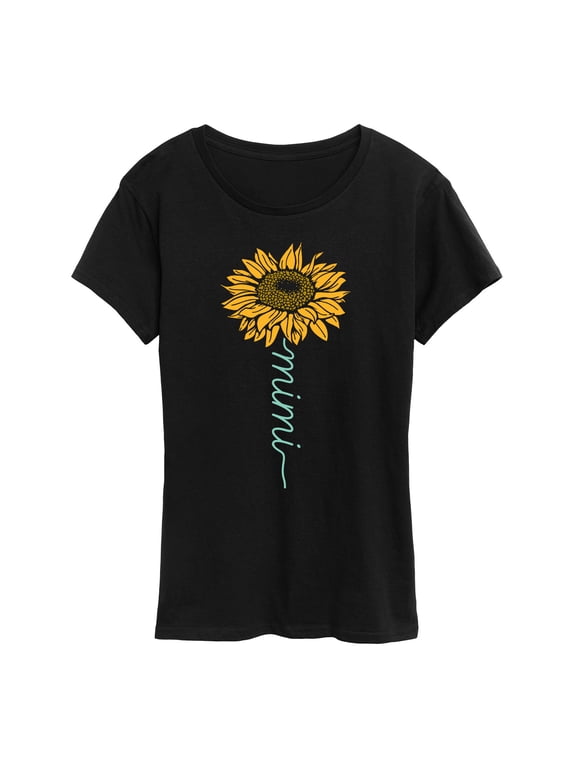 - Sunflower Mimi Women's Short Sleeve Graphic T-Shirt