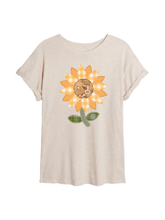 - Sunflower Patch Women's Relaxed Fit T-Shirt