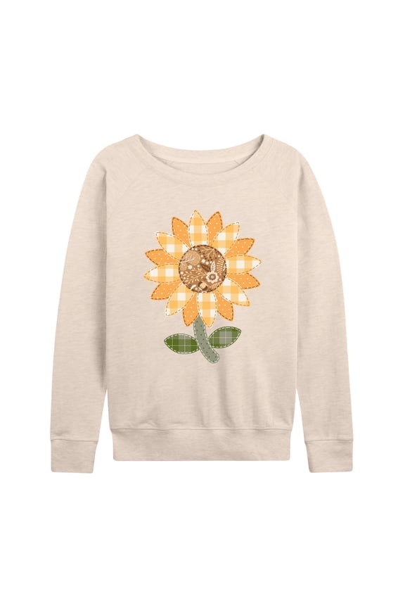 - Sunflower Patch - Women's French Terry Long Sleeve Pullover