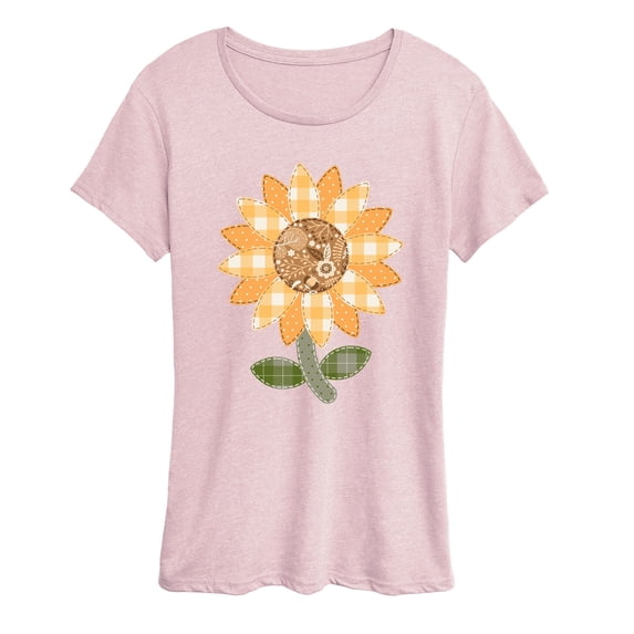 Instant Message - Sunflower Patch Short Sleeve Graphic T-Shirt