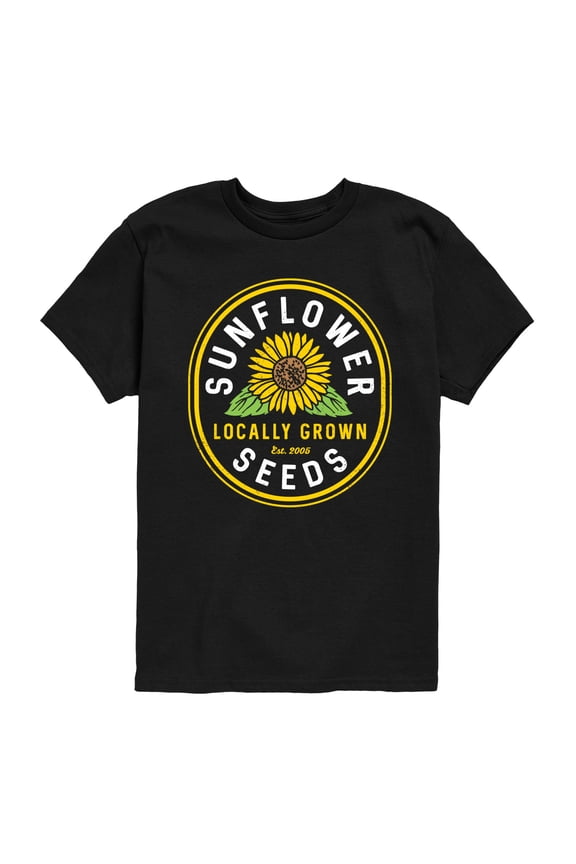 - Sunflower Seeds Short Sleeve Graphic T-Shirt