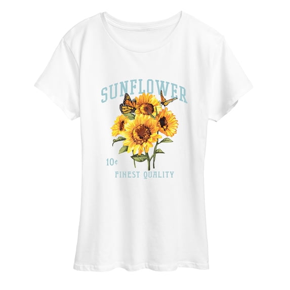 Instant Message - Sunflower Women's Short Sleeve Graphic T-Shirt