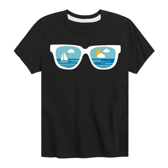 Instant Message - Sunglasses Scene - Toddler And Youth Short Sleeve Graphic T-Shirt