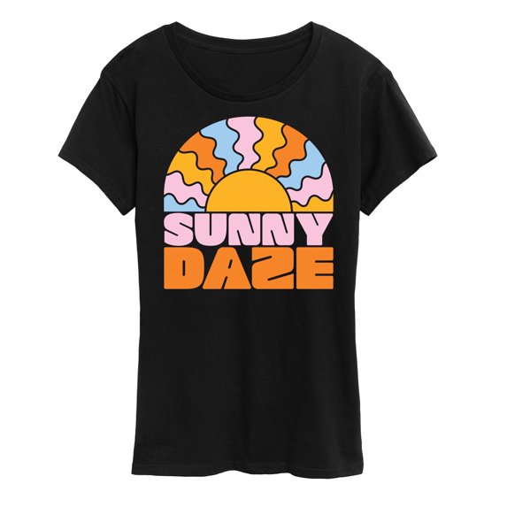 Instant Message - Sunny Daze - Women's Short Sleeve Graphic T-Shirt