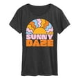 thumbnail image 1 of Instant Message - Sunny Daze - Women's Short Sleeve Graphic T-Shirt, 1 of 6