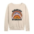 thumbnail image 1 of Instant Message - Sunshine Everyday - Women's Lightweight French Terry Long Sleeve Shirt, 1 of 6