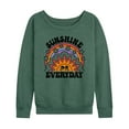 thumbnail image 1 of Instant Message - Sunshine Everyday - Women's Lightweight French Terry Long Sleeve Shirt, 1 of 6
