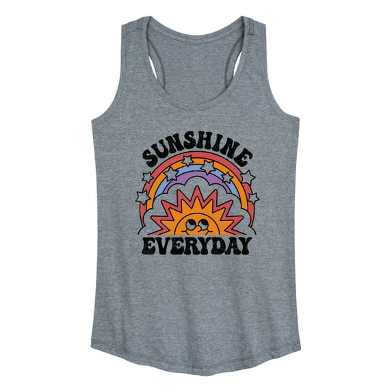 Instant Message - Sunshine Everyday - Women's Racerback Tank Top