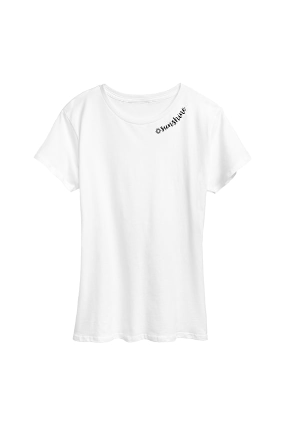 - Sunshine Neck - Women's Short Sleeve Graphic T-Shirt