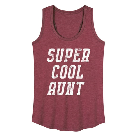Instant Message - Super Cool Aunt - Women's Racerback Tank Top