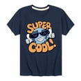thumbnail image 1 of Instant Message - Super Cool Earth - Toddler & Youth Short Sleeve Graphic T-Shirt, 1 of 6
