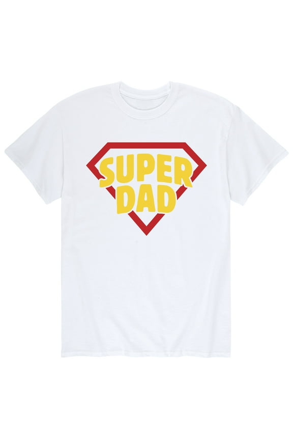 - Super Dad - Men's Short Sleeve Graphic T-Shirt