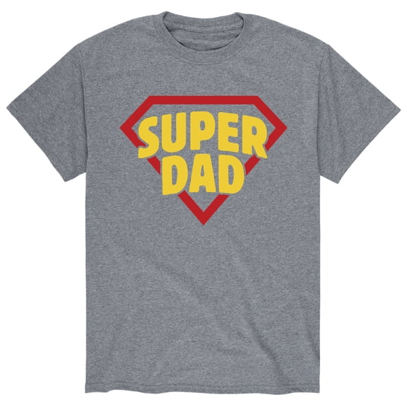 Instant Message - Super Dad - Men's Short Sleeve Graphic T-Shirt