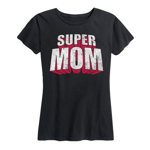 Instant Message - Super Mom - Women's Short Sleeve Graphic T-Shirt