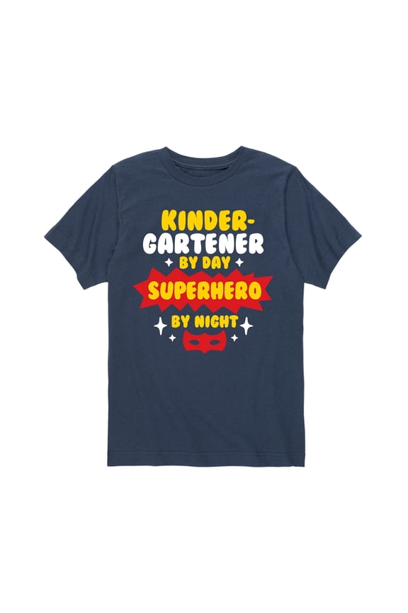 - Superhero Kindergartner - Toddler Short Sleeve Tee