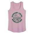thumbnail image 1 of Instant Message - Support Local Agriculture - Women's Racerback Tank Top, 1 of 6