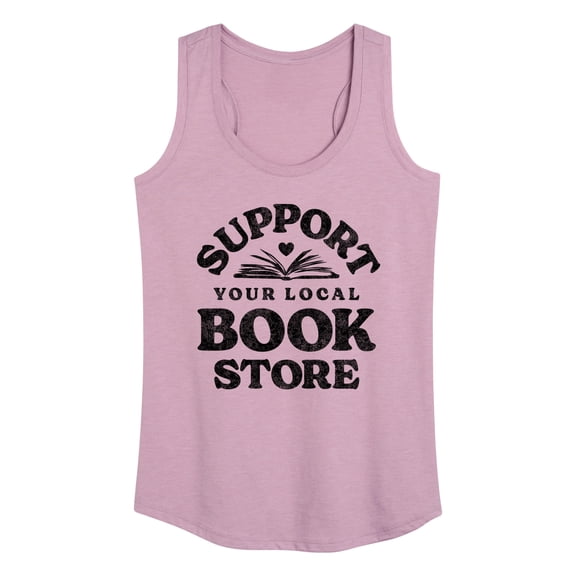 Instant Message - Support Your Local Bookstore - Women's Racerback Tank Top