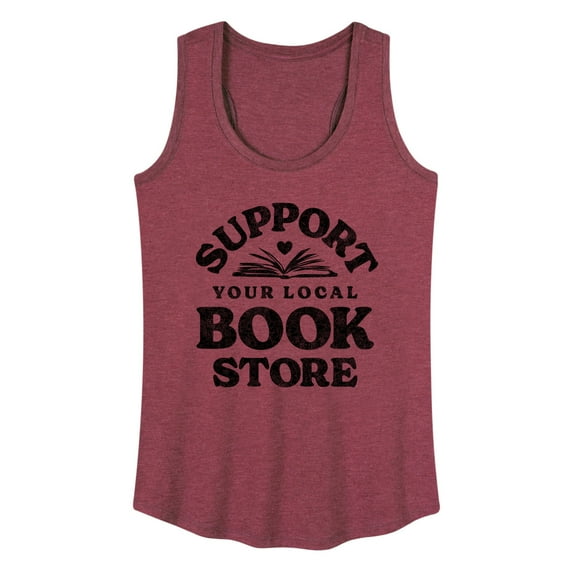 Instant Message - Support Your Local Bookstore - Women's Racerback Tank Top