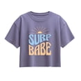 thumbnail image 1 of Instant Message - Surf Babe - Youth Girls Boxy T-Shirt, 1 of 5