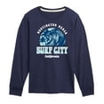 thumbnail image 1 of Instant Message - Surf City - Toddler & Youth Long Sleeve Graphic T-Shirt, 1 of 6