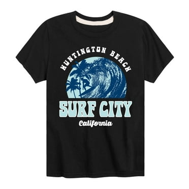 Instant Message - Surf City - Toddler & Youth Short Sleeve Graphic T-Shirt