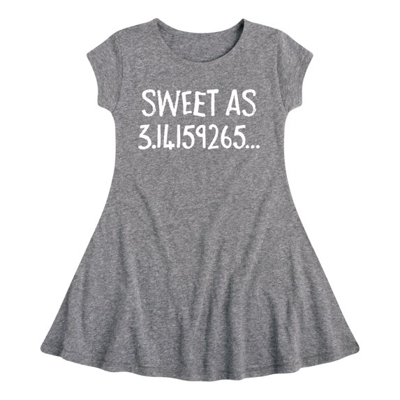 Instant Message - Sweet As 3 - Toddler & Youth Girls Fit & Flare Dress