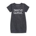 thumbnail image 1 of Instant Message - Sweet As 3 - Toddler & Youth Girls Fleece Dress, 1 of 5