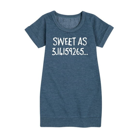 Instant Message - Sweet As 3 - Toddler & Youth Girls Fleece Dress