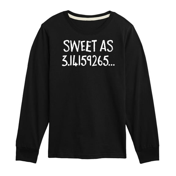 Instant Message - Sweet As 3 - Toddler & Youth Long Sleeve Graphic T-Shirt