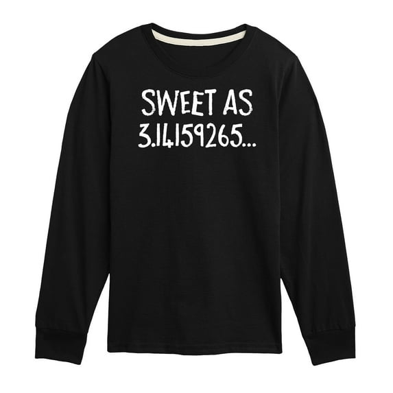 Instant Message - Sweet As 3 - Toddler & Youth Long Sleeve Graphic T-Shirt