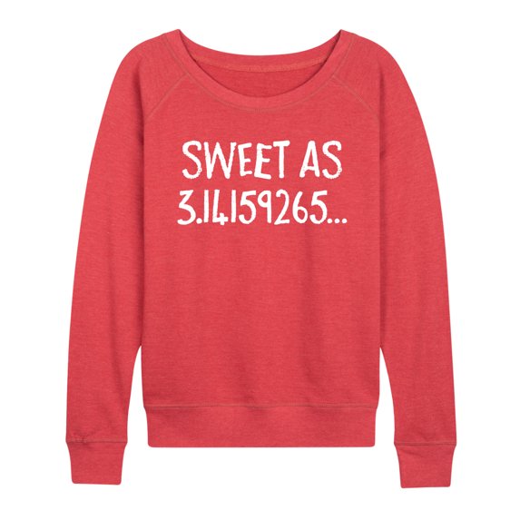 Instant Message - Sweet As 3 - Women's Lightweight French Terry Pullover