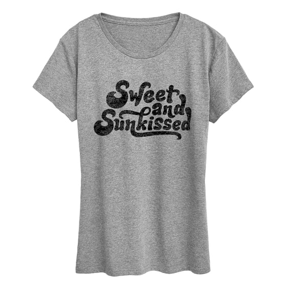 Instant Message - Sweet and Sunkissed Women's Short Sleeve Graphic T-Shirt