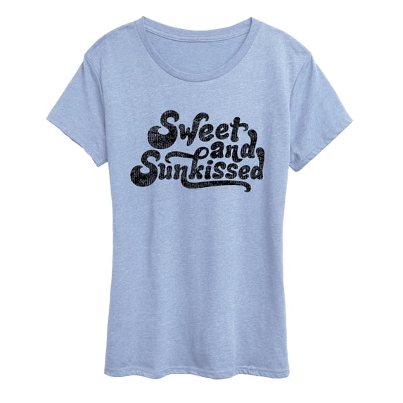 Instant Message - Sweet and Sunkissed Women's Short Sleeve Graphic T-Shirt