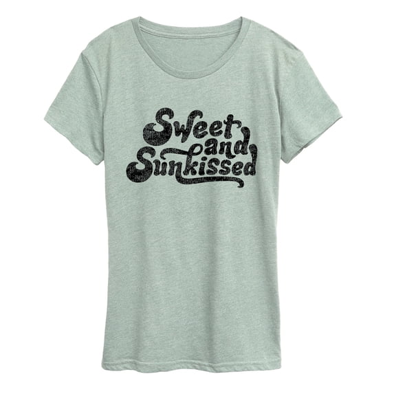 Instant Message - Sweet and Sunkissed Women's Short Sleeve Graphic T-Shirt