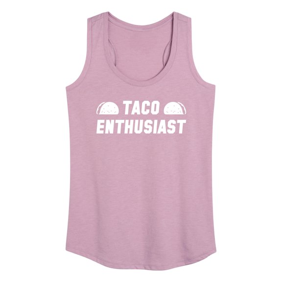 Instant Message - Taco Enthusiast - Women's Racerback Tank Top