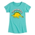 thumbnail image 1 of Instant Message - Tacosaurus - Taco Fan - Toddler & Youth Girls Short Sleeve Graphic T-Shirt, 1 of 6