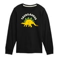 thumbnail image 1 of Instant Message - Tacosaurus - Taco Fan - Toddler & Youth Long Sleeve Graphic T-Shirt, 1 of 6
