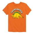 thumbnail image 1 of Instant Message - Tacosaurus - Taco Fan - Toddler & Youth Short Sleeve Graphic T-Shirt, 1 of 6