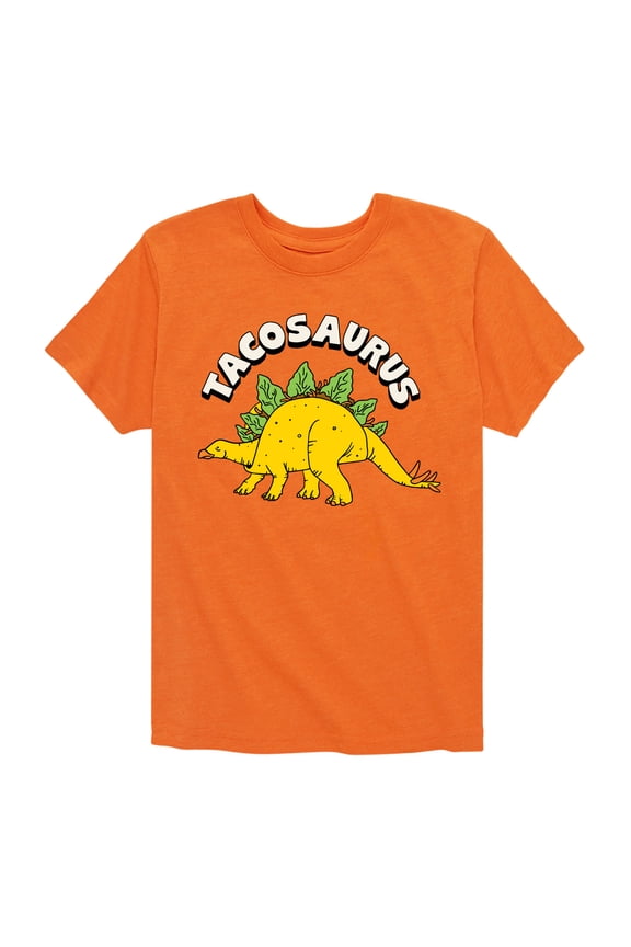 - Tacosaurus - Taco Fan - Toddler & Youth Short Sleeve Graphic T-Shirt