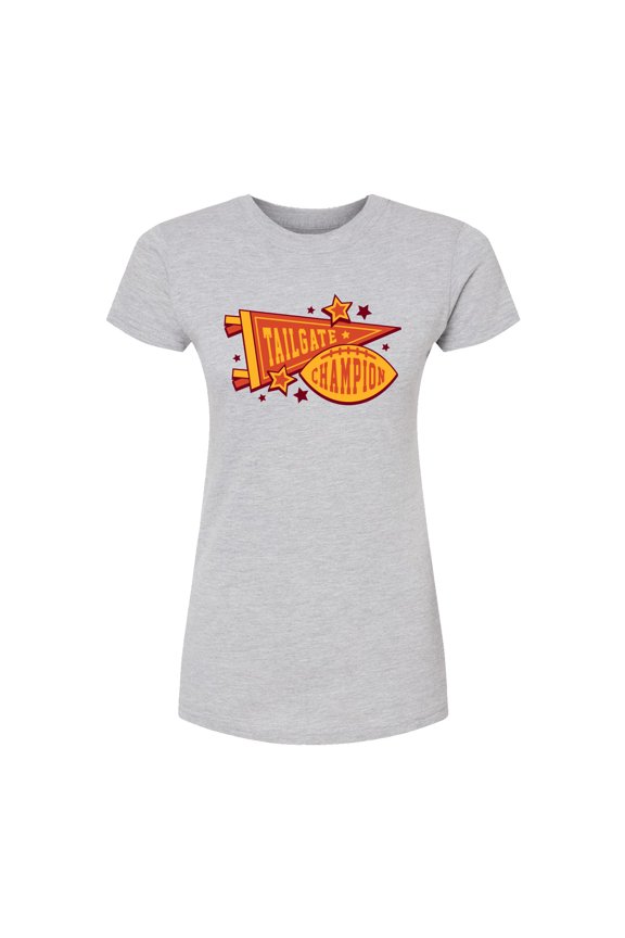 - Tailgate Champions - Juniors Fitted Short Sleeve Graphic T-Shirt