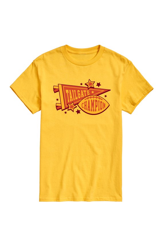- Tailgate Champions - Men's Short Sleeve Graphic T-Shirt