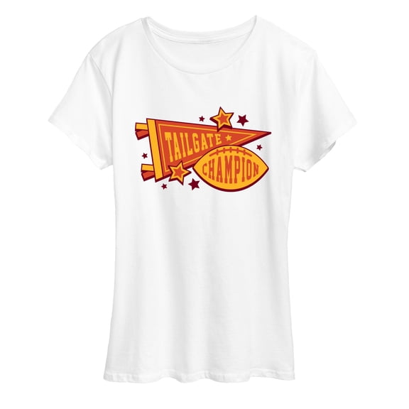 Instant Message - Tailgate Champions - Women's Short Sleeve Graphic T-Shirt