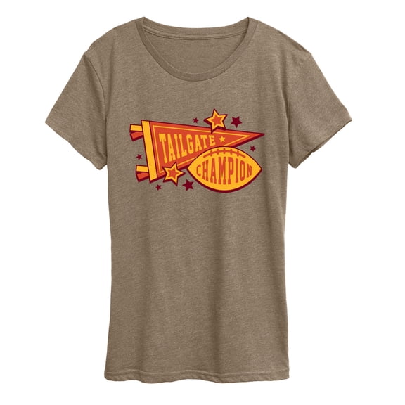 Instant Message - Tailgate Champions - Women's Short Sleeve Graphic T-Shirt