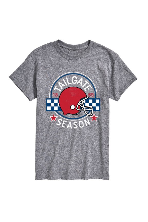 - Tailgate Season - Men's Short Sleeve Graphic T-Shirt