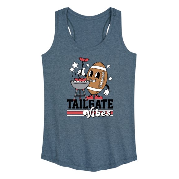 Instant Message - Tailgate Vibes - Women's Racerback Tank Top