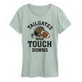 thumbnail image 1 of Instant Message - Tailgates and Touchdowns Short Sleeve Graphic T-Shirt, 1 of 5