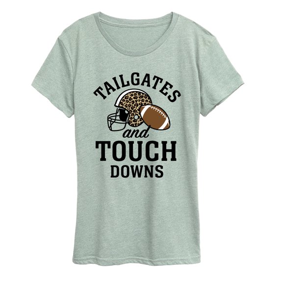 Instant Message - Tailgates and Touchdowns Short Sleeve Graphic T-Shirt