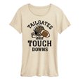 thumbnail image 1 of Instant Message - Tailgates and Touchdowns Short Sleeve Graphic T-Shirt, 1 of 6