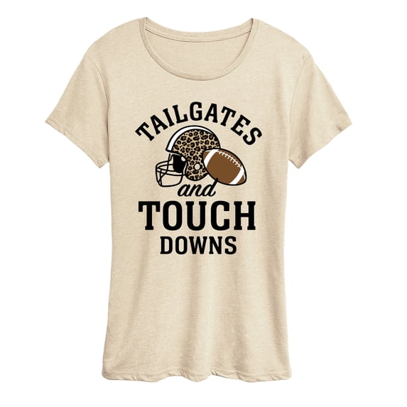 Instant Message - Tailgates and Touchdowns Short Sleeve Graphic T-Shirt